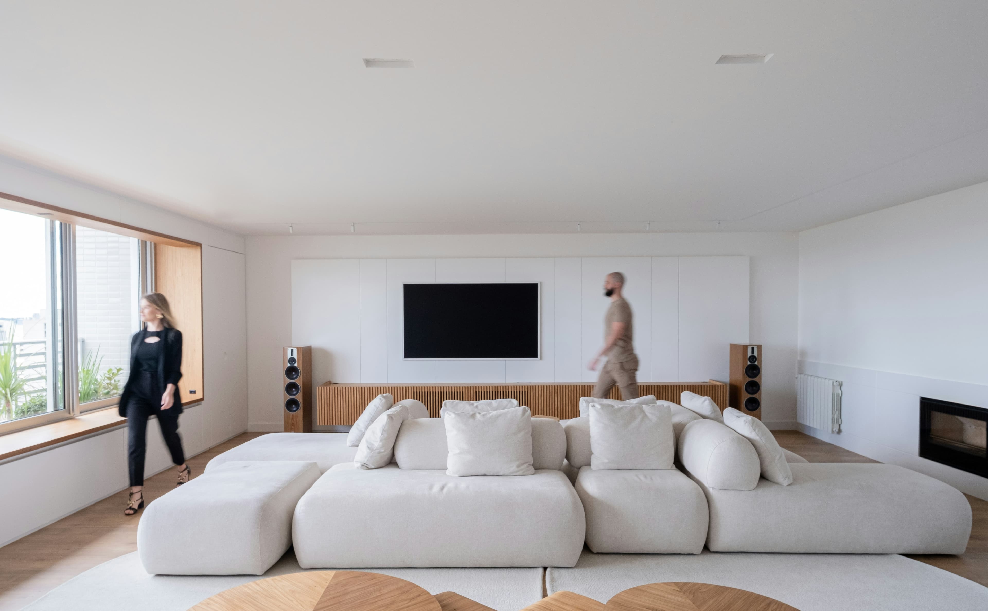 A carefully furnished interior
