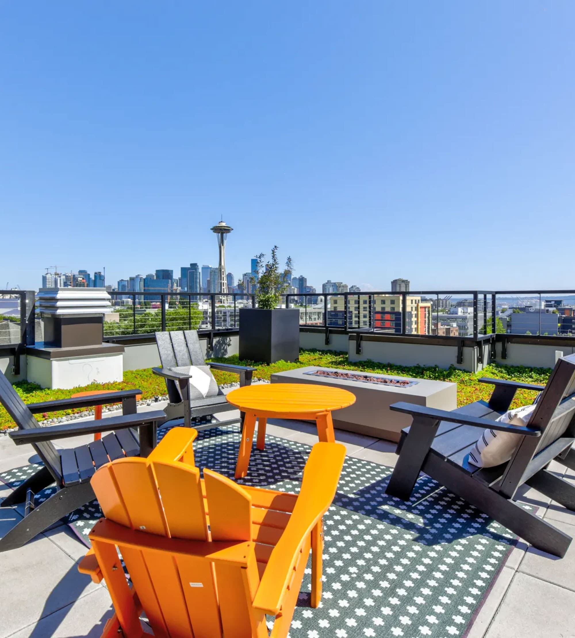 Residential amenity and model-space furnishings at Roystone Apartments, view 2