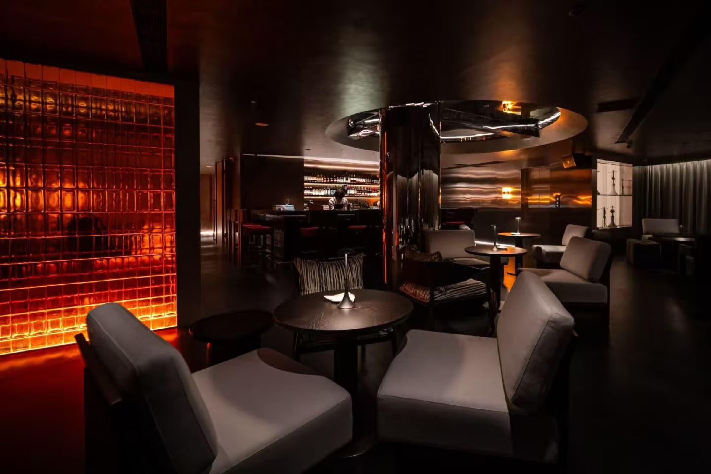 Dining and lounge interior at Sense Bistro, view 2
