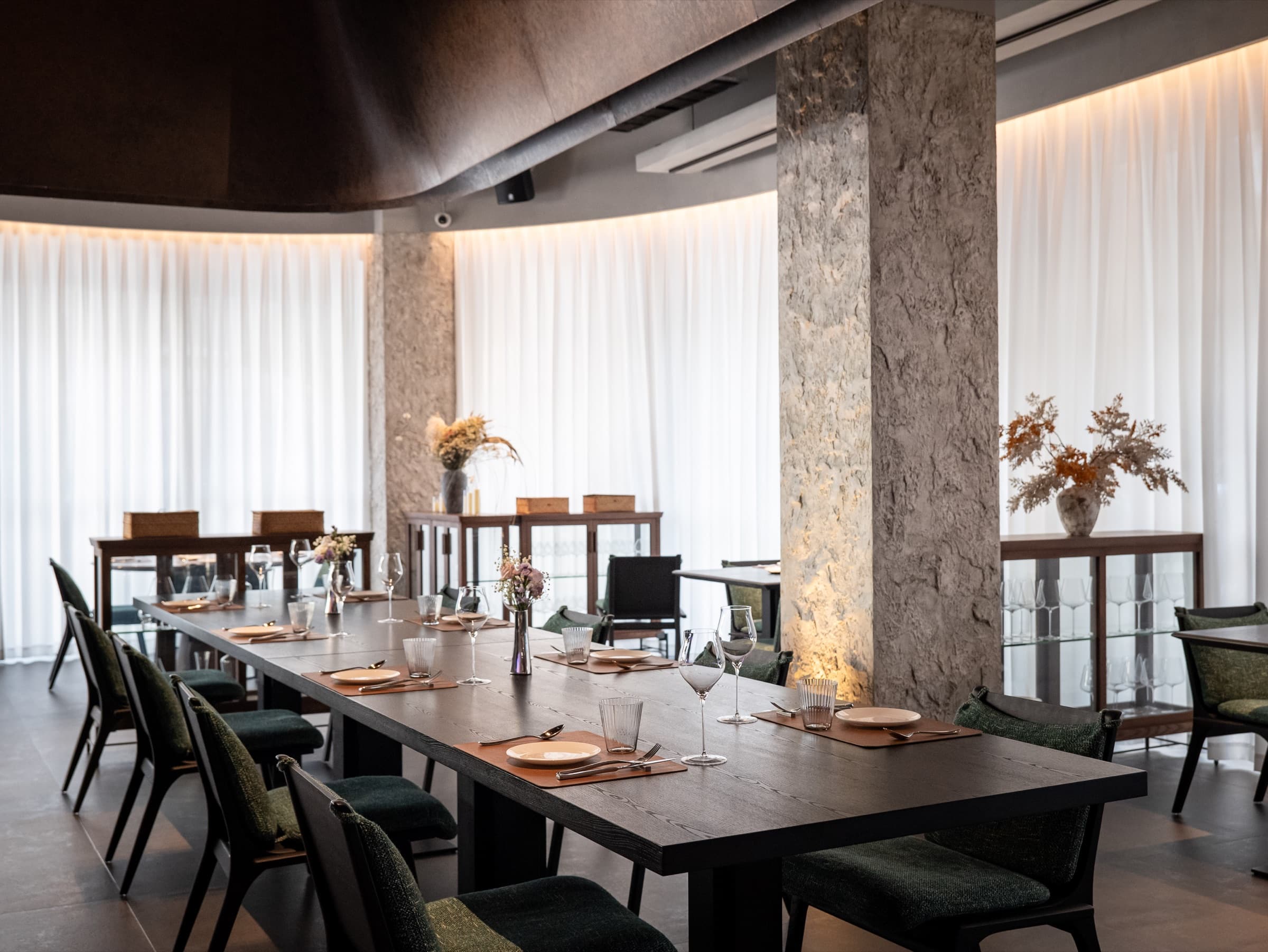 Dining and lounge interior at Sense Bistro, view 6