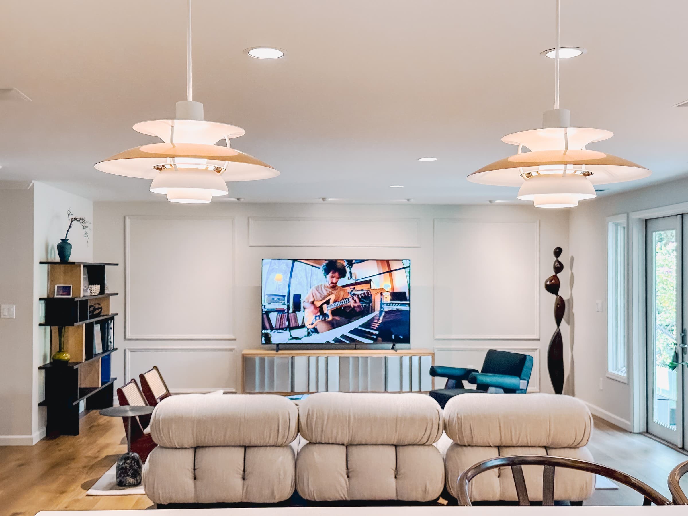 Custom furniture and residential interior at Medina House, view 1