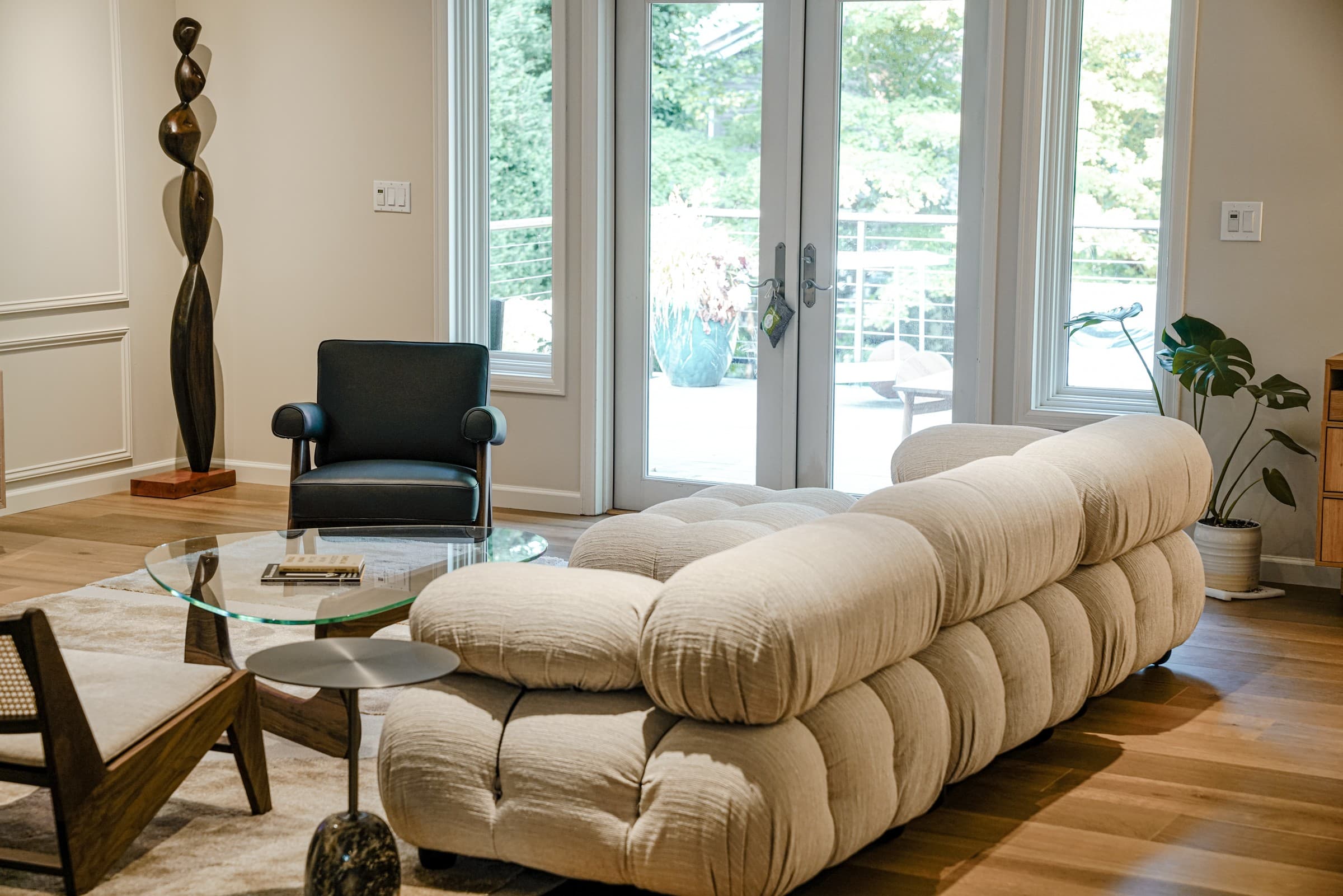 Custom furniture and residential interior at Medina House, view 3